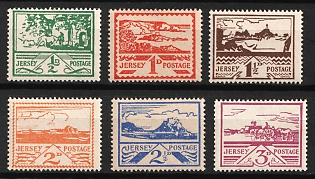 1943-44 Jersey, German Occupation, Germany (Full Set)