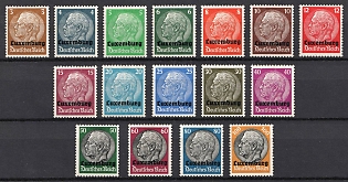 1940 Luxembourg, German Occupation, Germany (Full Set)