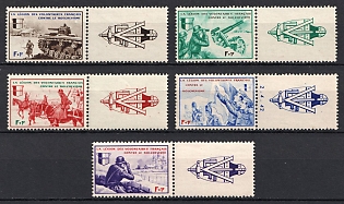 1942 French Legion, Germany (Full Set, Coupons)