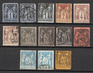 1877-78 France (CV $70, Canceled)