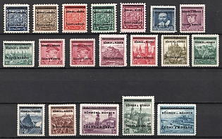 1939 Bohemia and Moravia, Germany (Full Set)