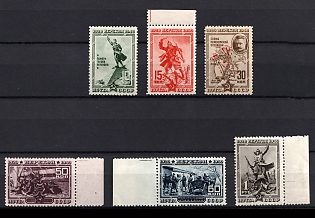 1940 The 20th Anniversary of Fall of Perekop, Soviet Union, USSR, Russia (Perforated, Full Set)