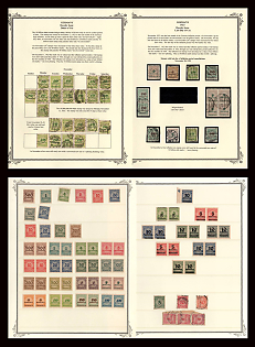 1923 Weimar Republic, Germany, Collection of Varieties