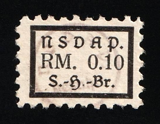 0.10rm 'NSDAP', Third Reich Nazi Germany Propaganda