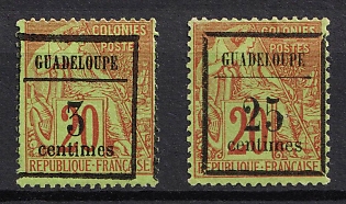 1889 Guadeloupe, French Colonies