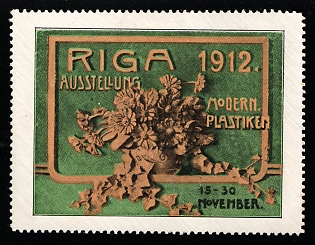 1912 Riga Exhibition of Modern Sculpture 15-30th November 1912, Russian Empire