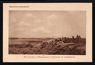 Skobalev Committee, Card from the Committee with Undivided Back Converted into a Divided, Illustrated Charity Postcard