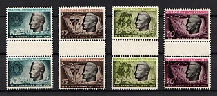 1950 Taras Chuprynka, 1 year, Ukraine, Underground Post (Gutter block, Watermark)