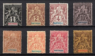1892 Martinique, French Colonies