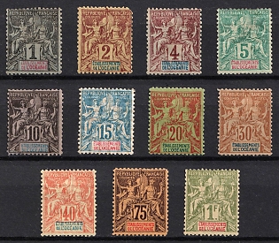 1892 Polynesia, French Colonies