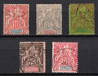 1892-1900 Guadeloupe, French Colonies