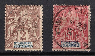 1892 New Caledonia, French Colonies