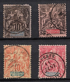 1892 Polynesia, French Colonies