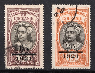 1921 Polynesia, French Colonies