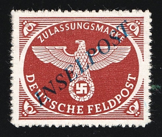 1944 Island Rhodes, Military Mail Field Post Feldpost 'INSELPOST', Germany, Airmail