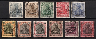 1905-13 German Empire, Germany (Full Set)