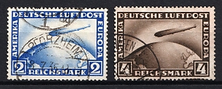 1928 Weimar Republic, Germany, Airmail (Full Set)