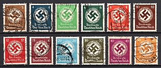 1934 Third Reich, Germany, Official Stamps (Full Set)