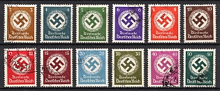 1942 Third Reich, Germany, Official Stamps (Full Set)