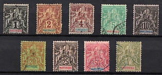1892 Martinique, French Colonies