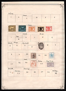 United States, USA, Small Stock of Locals Stamps