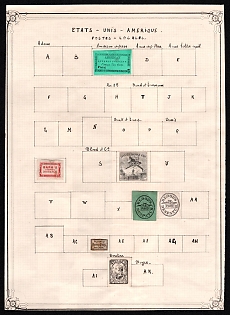 United States, USA, Small Stock of Locals Stamps