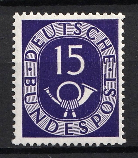 1951 15pf Federal Republic of Germany (FRG)