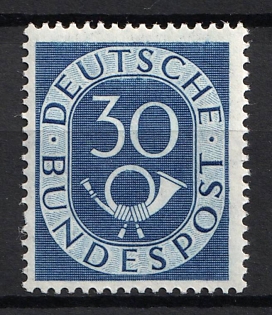 1951 30pf Federal Republic of Germany (FRG)