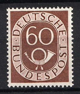1951 60pf Federal Republic of Germany (FRG)