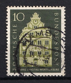 1957 10pf Federal Republic of Germany (FRG)
