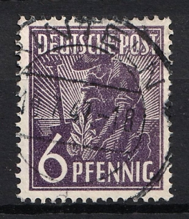 1947 6pf Joint Issue, Allied Occupation, Germany