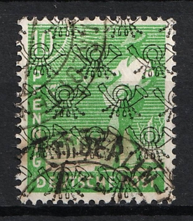 1948 10pf American and British Zones (Bizone), Allied Occupation, Germany