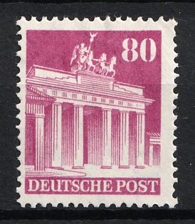 1948 80pf American and British Zones (Bizone), Allied Occupation, Germany