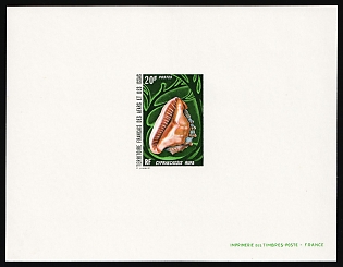 1972 20fr French Territory of the Afars and the Issas, Proof Sheetlet, Epreuve de Luxe, Deluxe Presentation Miniature Sheet