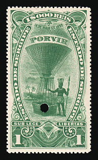 1892-94 1.000r Federative Republic of Brazil, Revenue, Annulated