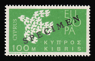 1962 100m Cyprus, Specimen