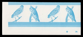 1985 2d Federation of Saint Kitts and Nevis, Strip, Trial Color Proofs, Imperforate, Margin, Sheet Inscription