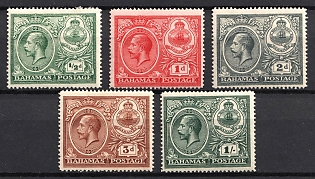 1920 Bahamas, British Commonwealth, Complete Set