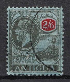 1921-29 2.6s Antigua, British Commonwealth