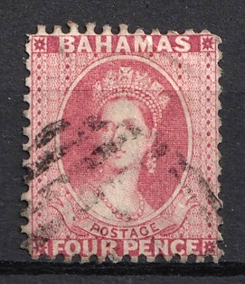 1882 4d Bahamas, British Commonwealth