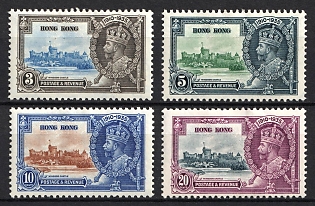 1935 Hong Kong, British Commonwealth, Complete Set