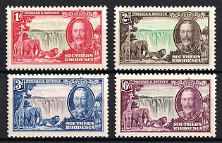 1935 Southern Rhodesia, British Commonwealth, Complete Set