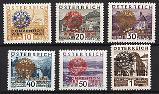 1931 Austria, Complete Set