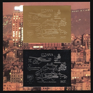 1992 Co-operative Republic of Guyana, Souvenir Sheet, Specimen