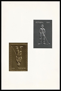 1994 Co-operative Republic of Guyana, Souvenir Sheet, Proofs, Imperforate, Tete-beche