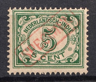 1922-25 5c Netherlands East Indies, Netherlands Colonies, Specimen