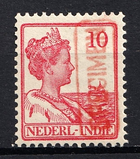 1914 10c Netherlands East Indies, Netherlands Colonies, Specimen