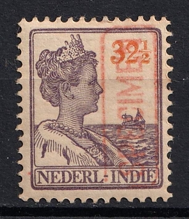 1922-25 32.5c Netherlands East Indies, Netherlands Colonies, Specimen