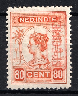 1922-25 80c Netherlands East Indies, Netherlands Colonies, Specimen