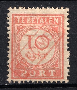 1913-14 10c Netherlands East Indies, Netherlands Colonies, Official Stamp, Specimen